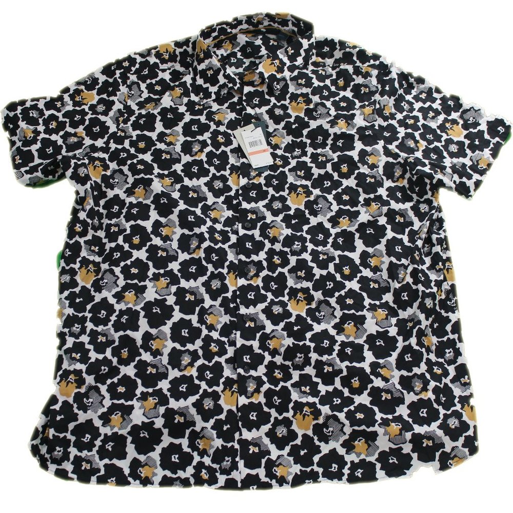 Perry Ellis Button Up Design Shirt
